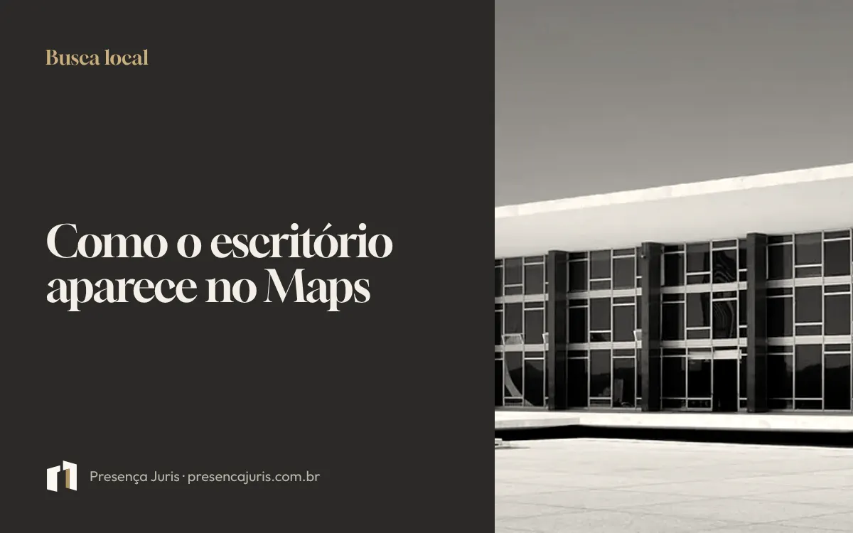 Capa do artigo sobre Google Perfil da Empresa para advogados