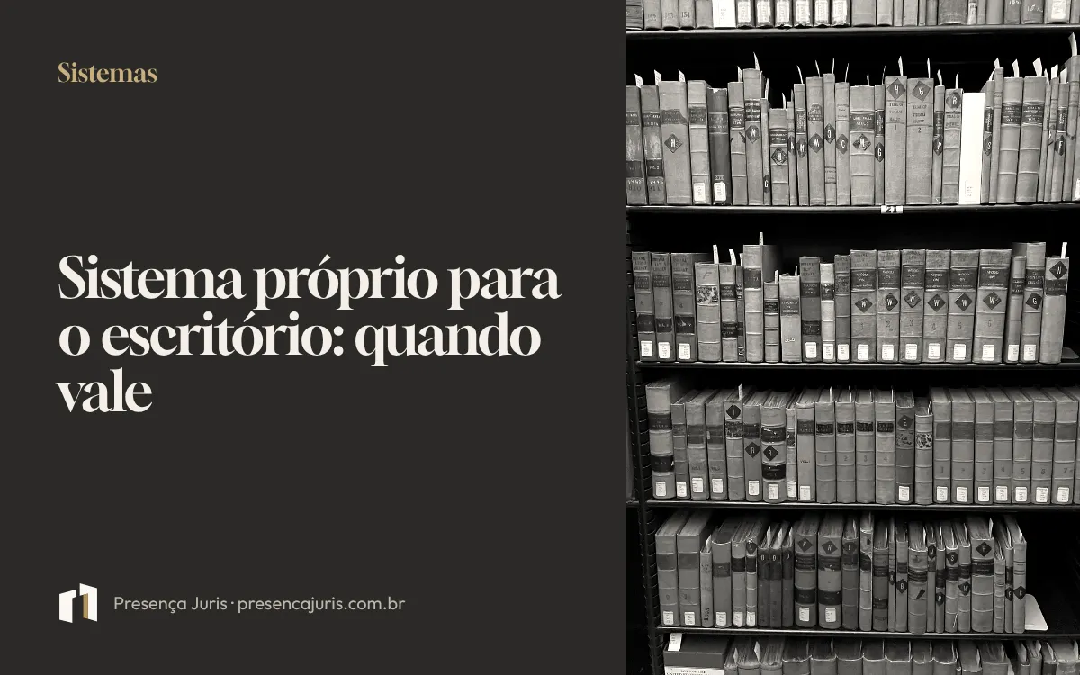 Capa do artigo sobre sistemas para escritórios de advocacia